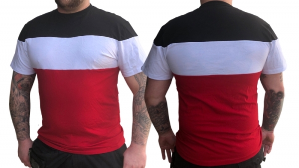 Premium Shirt - schwarz-weiß-rot +++RAUSVERKAUF+++