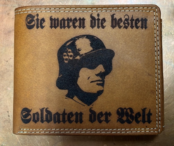 Leder Geldbeutel - Sie waren die besten Soldaten der Welt - Motiv 2