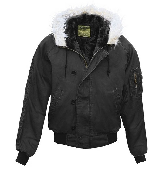 Jacke - CI Flieger Jacke "N2B" - vintage style - schwarz