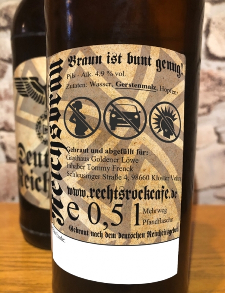 Bier - Deutsches Reichsbräu - 1 Kiste - 20 Flaschen - 21,98€ inkl. 3,10€ Pfand