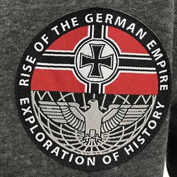 Premium Kapuzenjacke - Rise of German Empire - grau +++LIMITIERT+++RAUSVERKAUF+++
