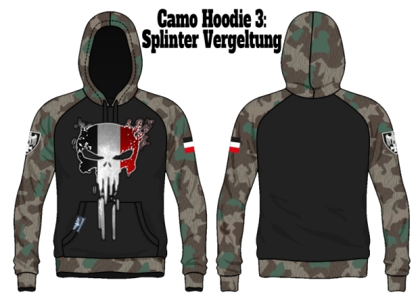 Kapuzenpullover - Vergeltung - AOP +++RAUSVERKAUF+++