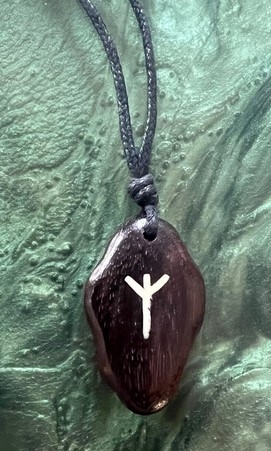 Holzanhänger - Rune - Elhaz