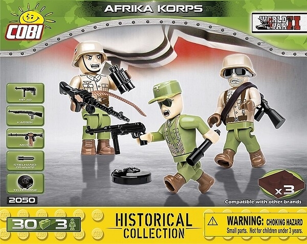 Bausatz - Deutsche Soldaten - Afrika Korps - Serie 2 - 2050+++Einzelstück+++