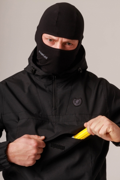 PG Wear - Jacke - Contraband mit Maskenfunktion - schwarz ()