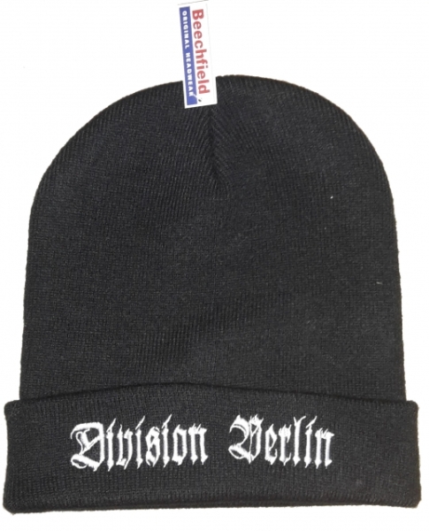 Mütze - Division Berlin - schwarz/weiß