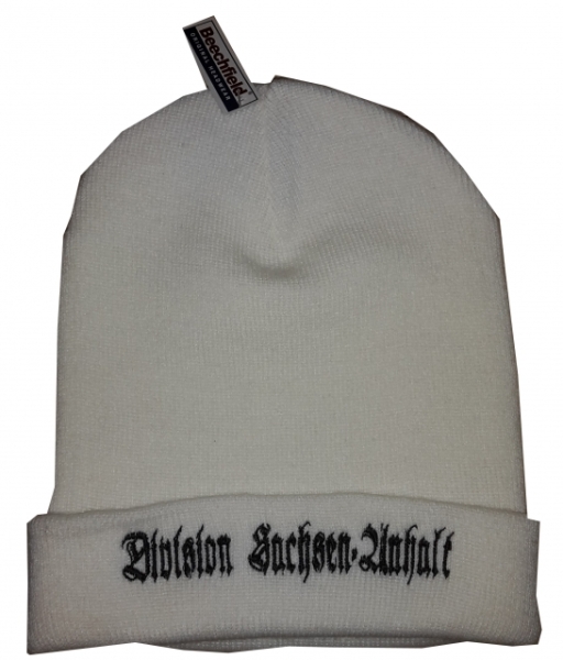 Mütze - Division Sachsen-Anhalt - weiß/schwarz