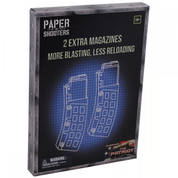 PAPER SHOOTERS - Bausatz - Magazin "Patriot" - 2er Pack