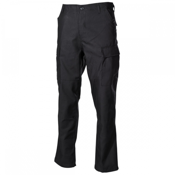 BDU Hose - Kampfhose MFH - Knie- und Gesäßverstärkung - schwarz - 01294A -