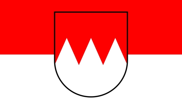 Fahne - Franken - mit Wappen (137)