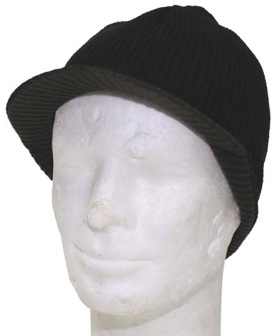 Wende-Cap - schwarz/oliv