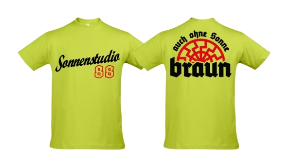 T-Hemd - Sonnenstudio 88 - apple green