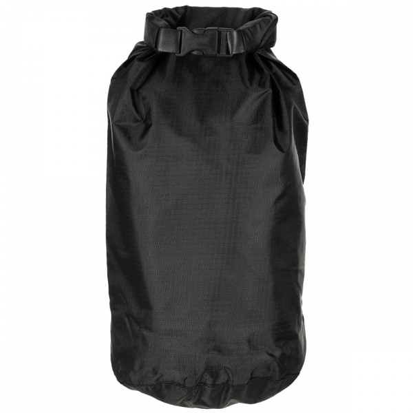 Packsack - "Drybag" - schwarz - wasserdicht - 4 Liter