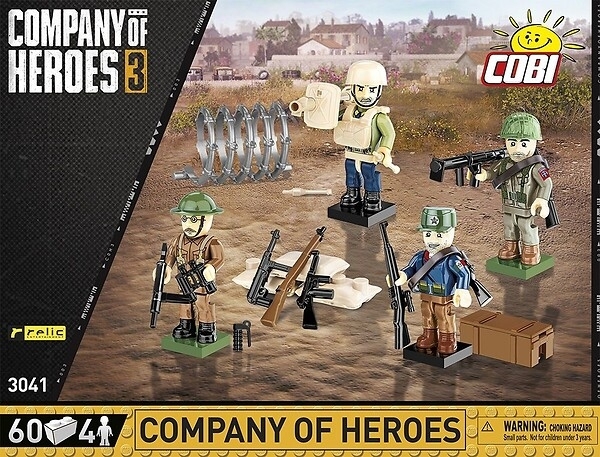 Bausatz - Company of Heroes - Figuren & Zubehör - 3041 - +++Einzelstück+++