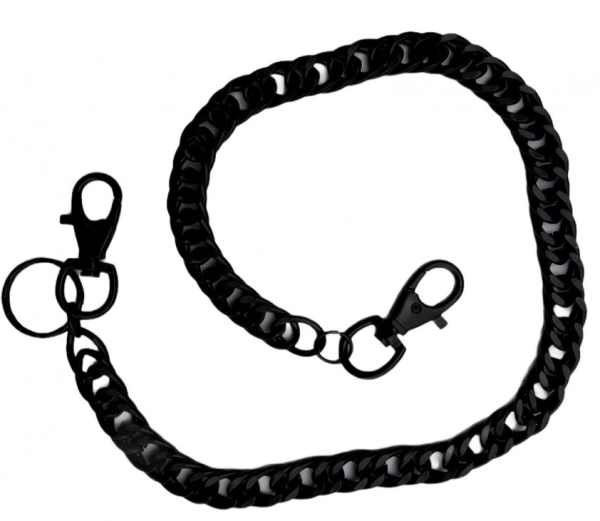 Hosenkette - Biker Hosenkette - 65 cm - schwarz