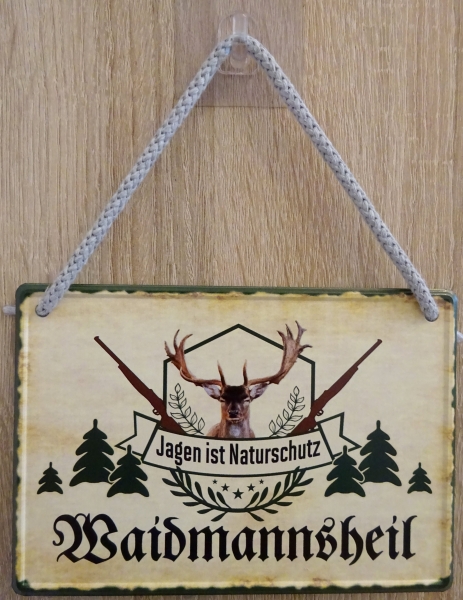 Hängeschild - Waidmannsheil - Motiv 1