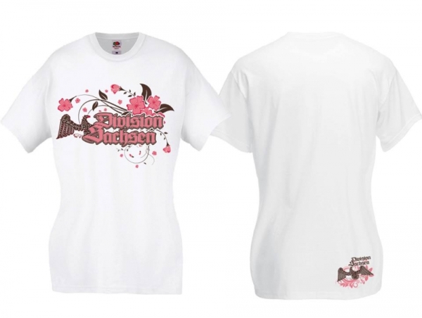 Frauen T-Shirt - Division Sachsen "Freya" - weiß