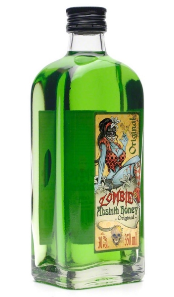 Absinth - Zombie's Absinth Honey - Original - 0,35 Liter - Honiglikör