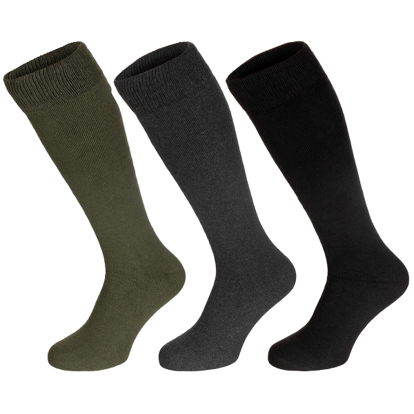 Wintersocken - "Esercito" - uni - lang - 3er Pack