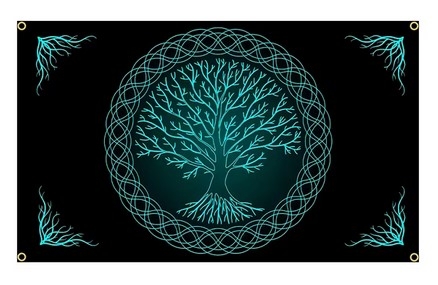 Fahne - Lebensbaum (269)