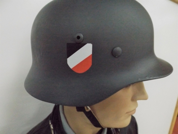 Stahlhelm - Luftwaffe - Flieger/Flak - LW-Adler + SWR (REPRO)