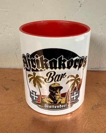 Tasse - rot - Afrikakorps Bar Brattendorf - Motiv 3