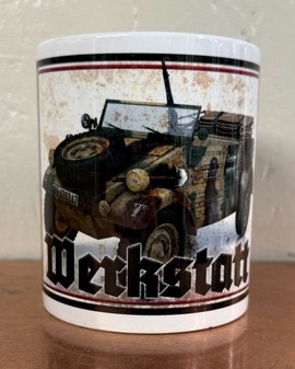 Tasse - Werkstatt - Kübelwagen