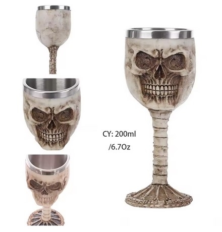 Kelch - Totenschädel