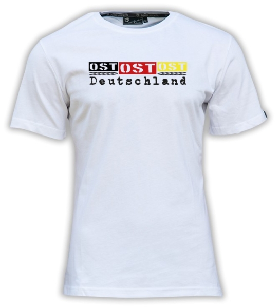 Erik & Sons - T-Shirt - OSTDEUTSCHLAND weiss