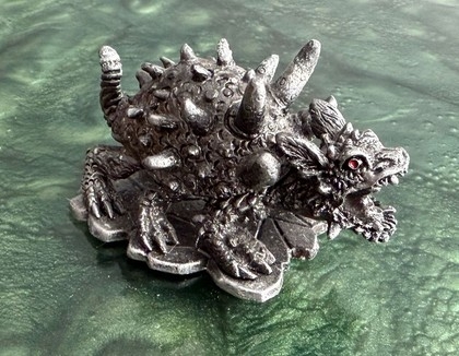 Zinn Figur - Drache - 12 - DeAgostini +++EINZELSTÜCK+++