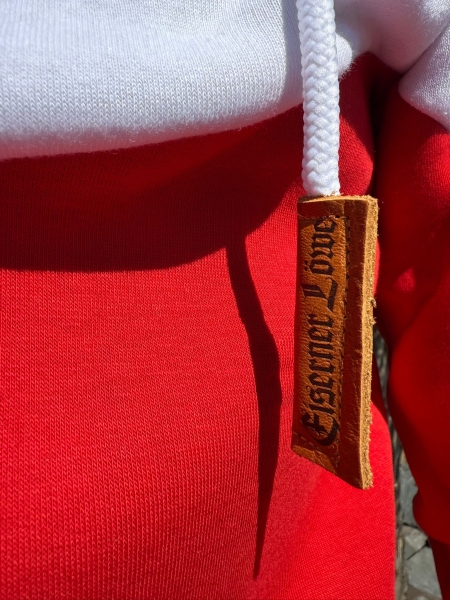 Premium Kapuzenpullover - Schwarz-Weiß-Rot +++LIMITIERT+++