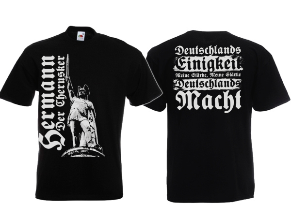 Frauen T-Shirt - Hermann der Cherusker - schwarz