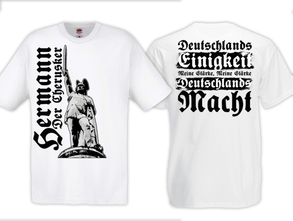 Frauen T-Shirt - Hermann der Cherusker - weiß