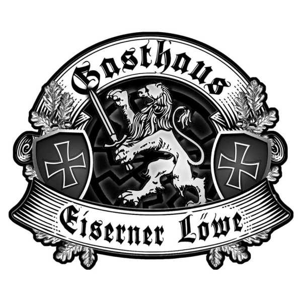 PVC Aufkleber - Gasthaus Eiserner Löwe