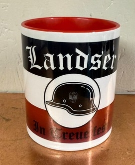 Tasse - rot - Landser - Eine deustche Legende