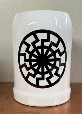 Bierkrug - Schwarze Sonne