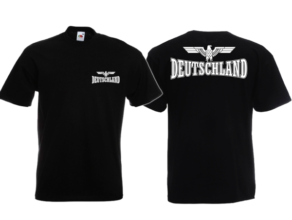 T-Hemd - Adler - WH35 - Deutschland - Motiv 1 - schwarz