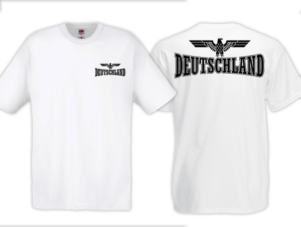 T-Hemd - Adler - WH35 - Deutschland - Motiv 1 - weiß