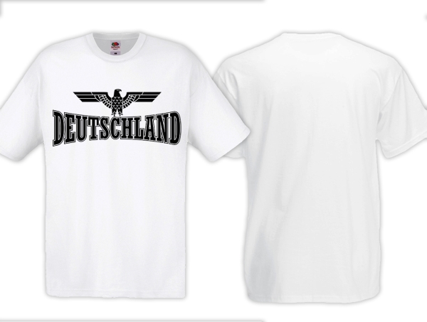 T-Hemd - Adler - WH35 - Deutschland - Motiv 2 - weiß