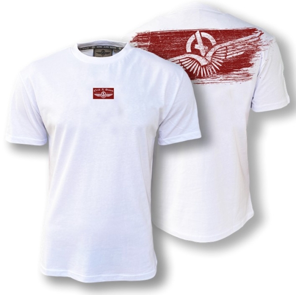 Erik & Sons - T-Shirt - VINDSTOD weiss