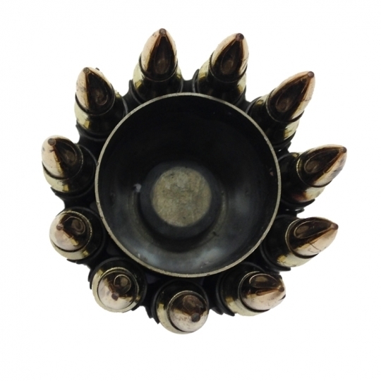 Aschenbecher - Patronenhülsen - gold