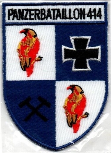 Aufnäher - Panzerbataillon 414 +++EINZELSTÜCK+++