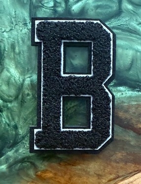Aufnäher - Buchstabe - B