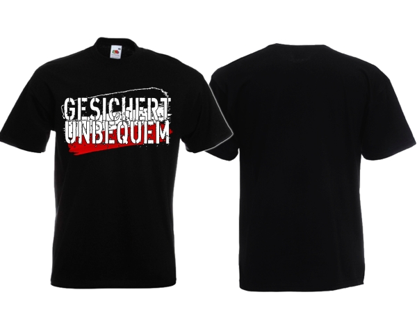 Frauen T-Shirt - Gesichert Unbequem