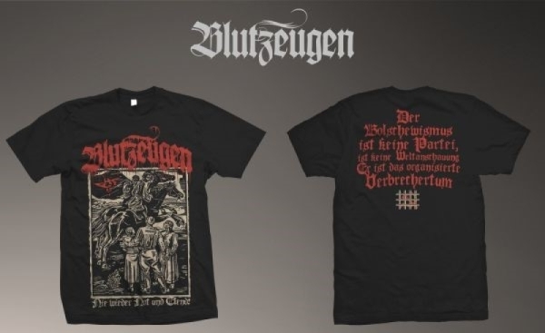 T-Hemd - Blutzeugen - Not und Elend+++EINZELSTÜCK+++ Größe 3XL