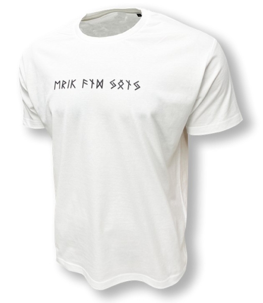 Erik & Sons - T-Shirt - MIIL weiss