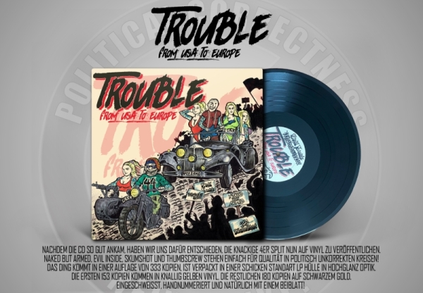 Trouble from USA to Europe - LP
