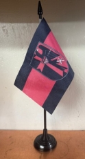 Tischfahne - Sudetenland mit Wappen