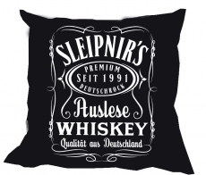 Kissen - Sleipnir - Du trinkst ein Bier, ich einen Whiskey