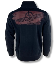 Erik & Sons - Sweatjacke - NAEROY - schwarz